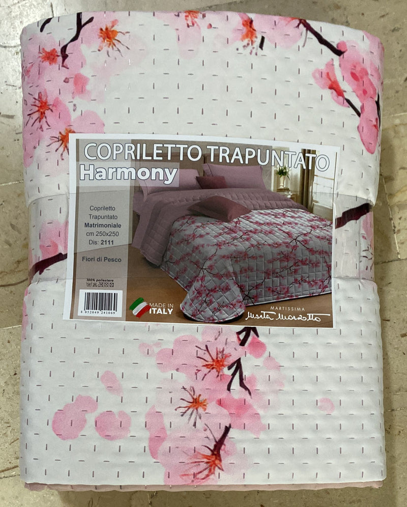 Trapuntino Marta Marzotto Harmony in stampa digitale double-face matrimoniale