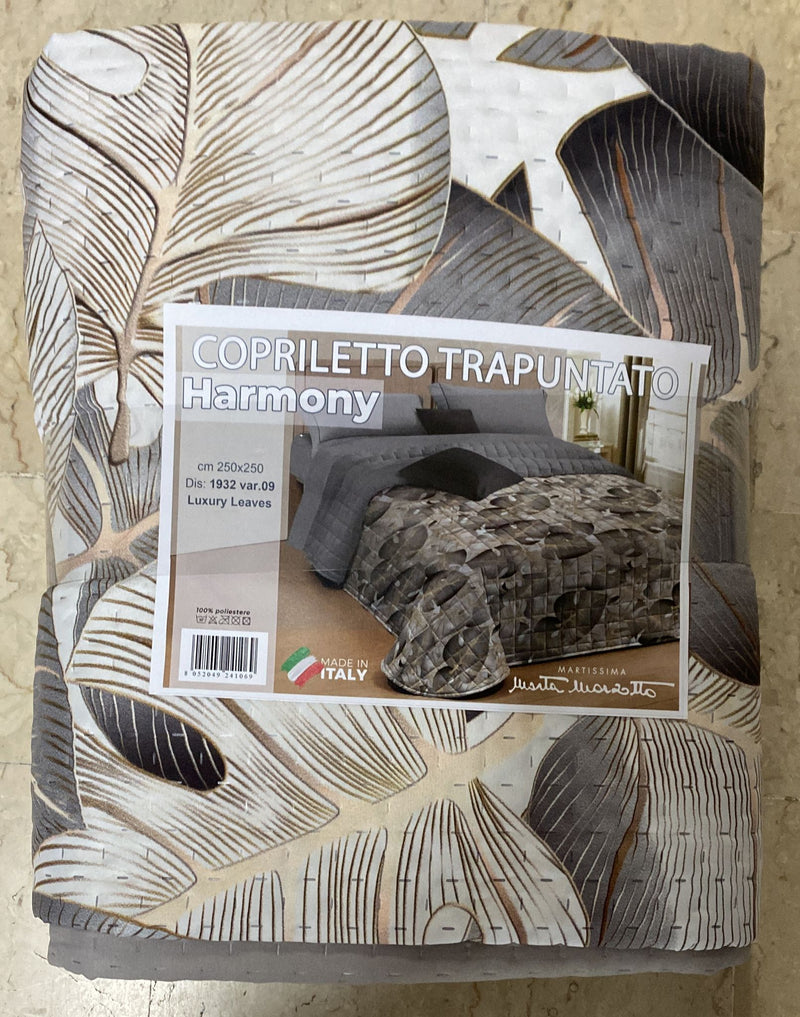 Trapuntino Marta Marzotto Harmony in stampa digitale double-face matrimoniale