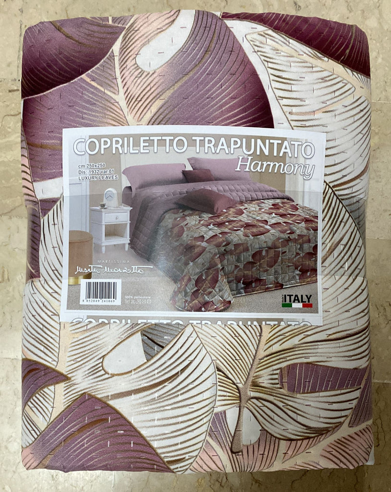 Trapuntino Marta Marzotto Harmony in stampa digitale double-face matrimoniale