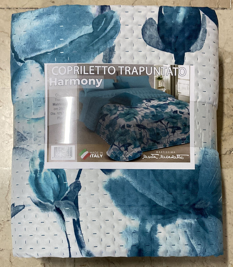Trapuntino Marta Marzotto Harmony in stampa digitale double-face matrimoniale