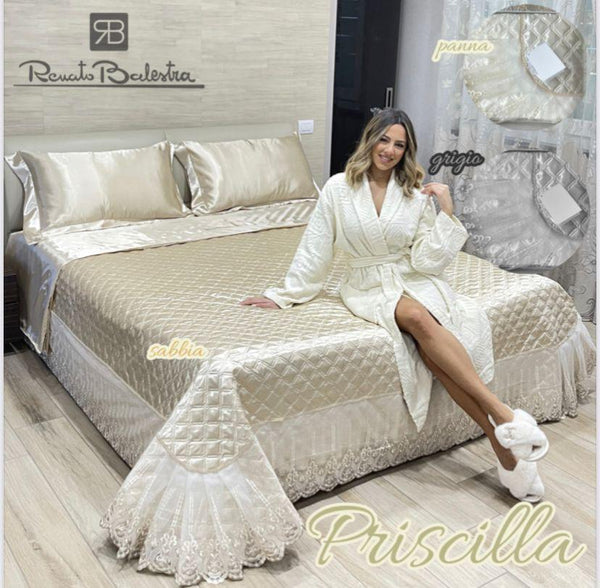 Trapuntino Renato Balestra Priscilla matrimoniale scatolato