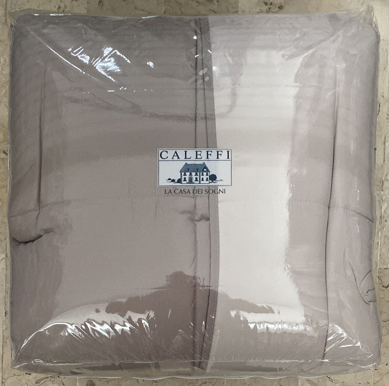 Trapunta Caleffi Modern tinta unita double-face varie misure disponibili