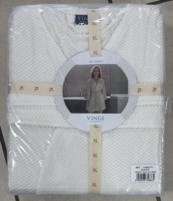 Kimono/Accappatoio Vingi Vanity in spugna